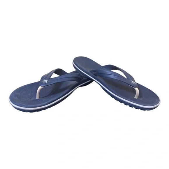 CROCS Shoes Crocs Flip Flop Sandals Mens Size Blue Beach